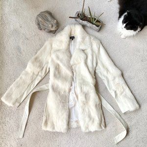 bebe Rabbit Fur Coat